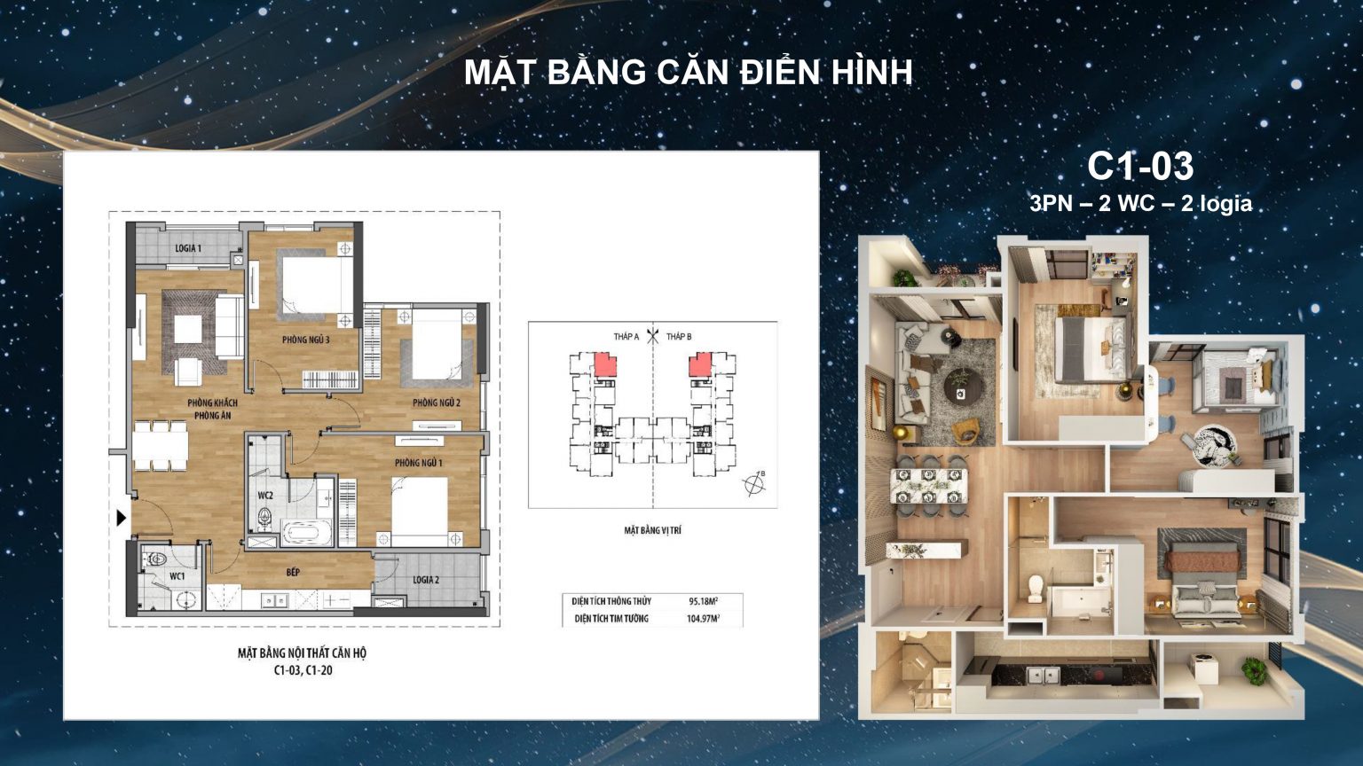 thiết kế căn hộ moonlight 2 an lạc green symphony