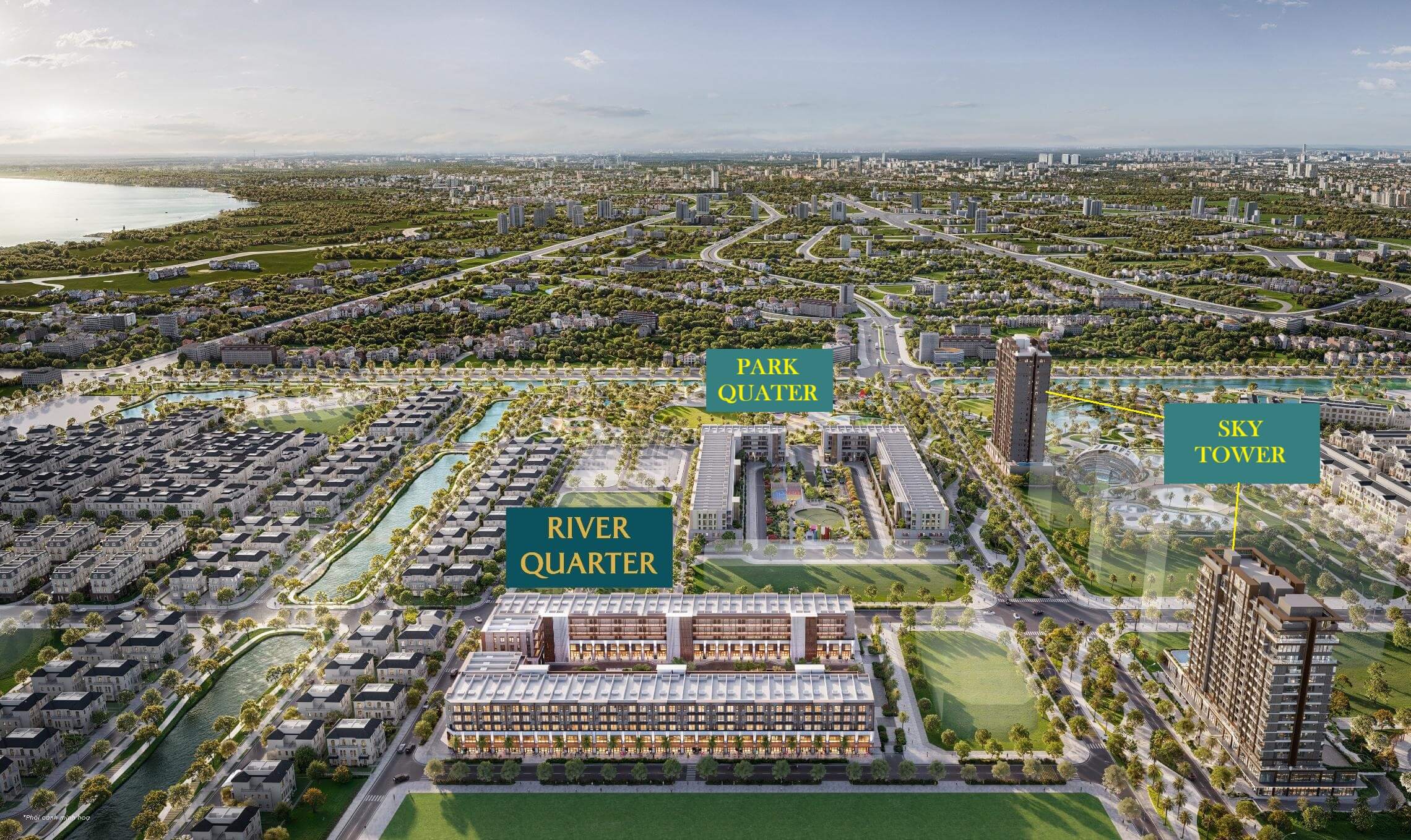 mặt bằng tổng thể dự án masteri sky quarter đan phượng