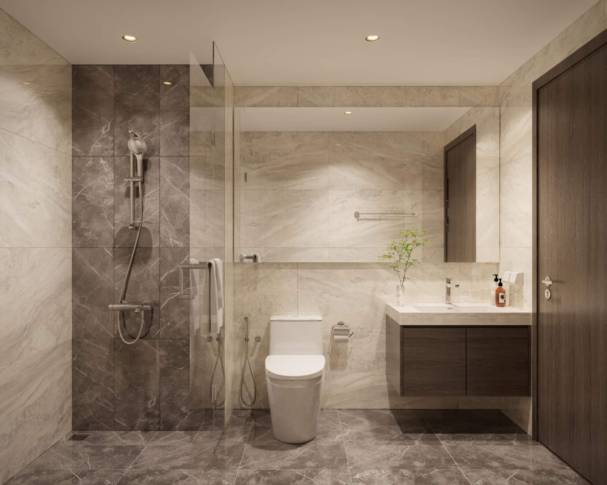 nội thất căn hộ masteri sky quarter đan phượng