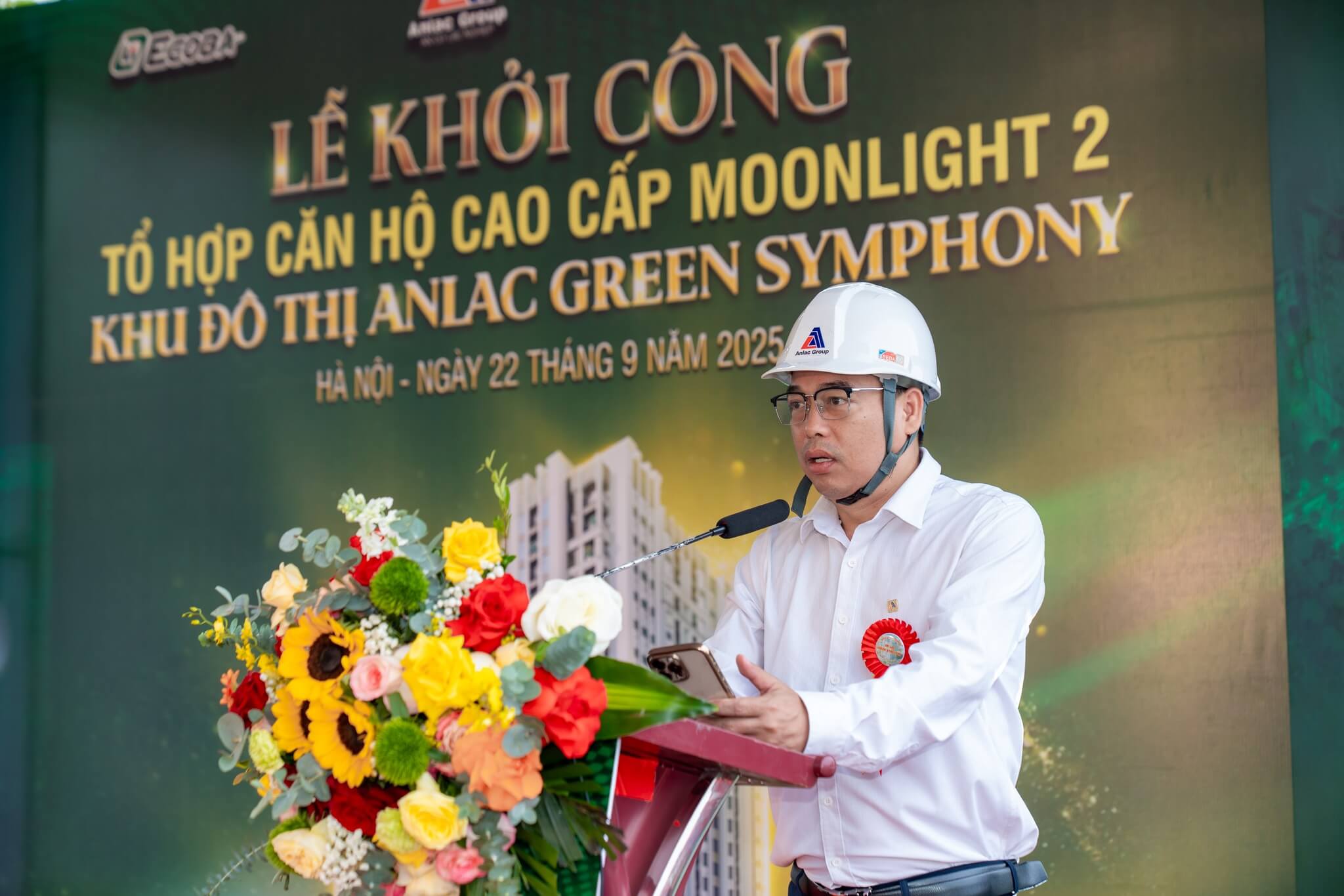 Anlac Group khởi công tòa Moonlight 2 tại khu đô thị An Lạc Green Symphony