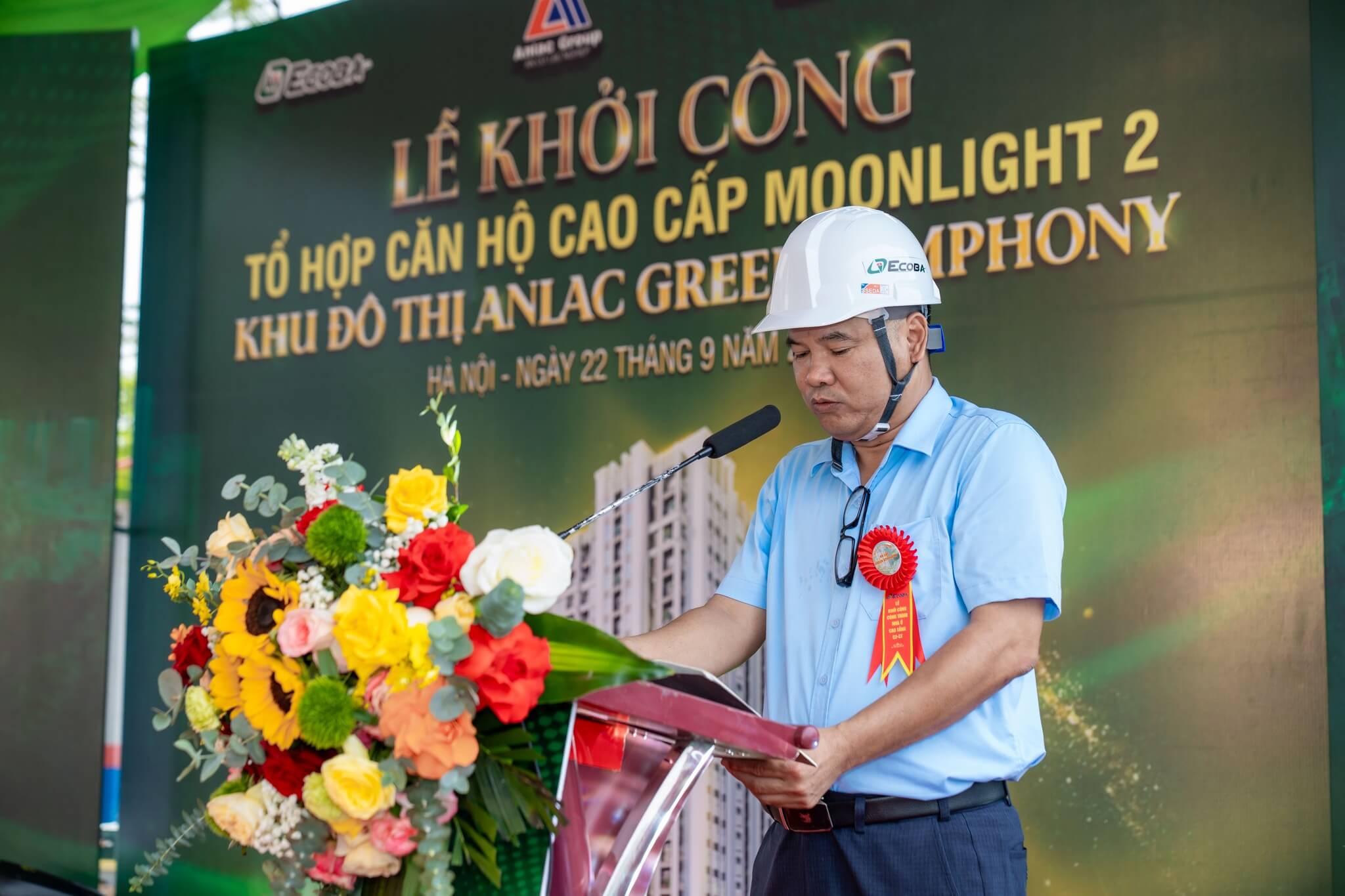 Anlac Group khởi công tòa Moonlight 2 tại khu đô thị An Lạc Green Symphony
