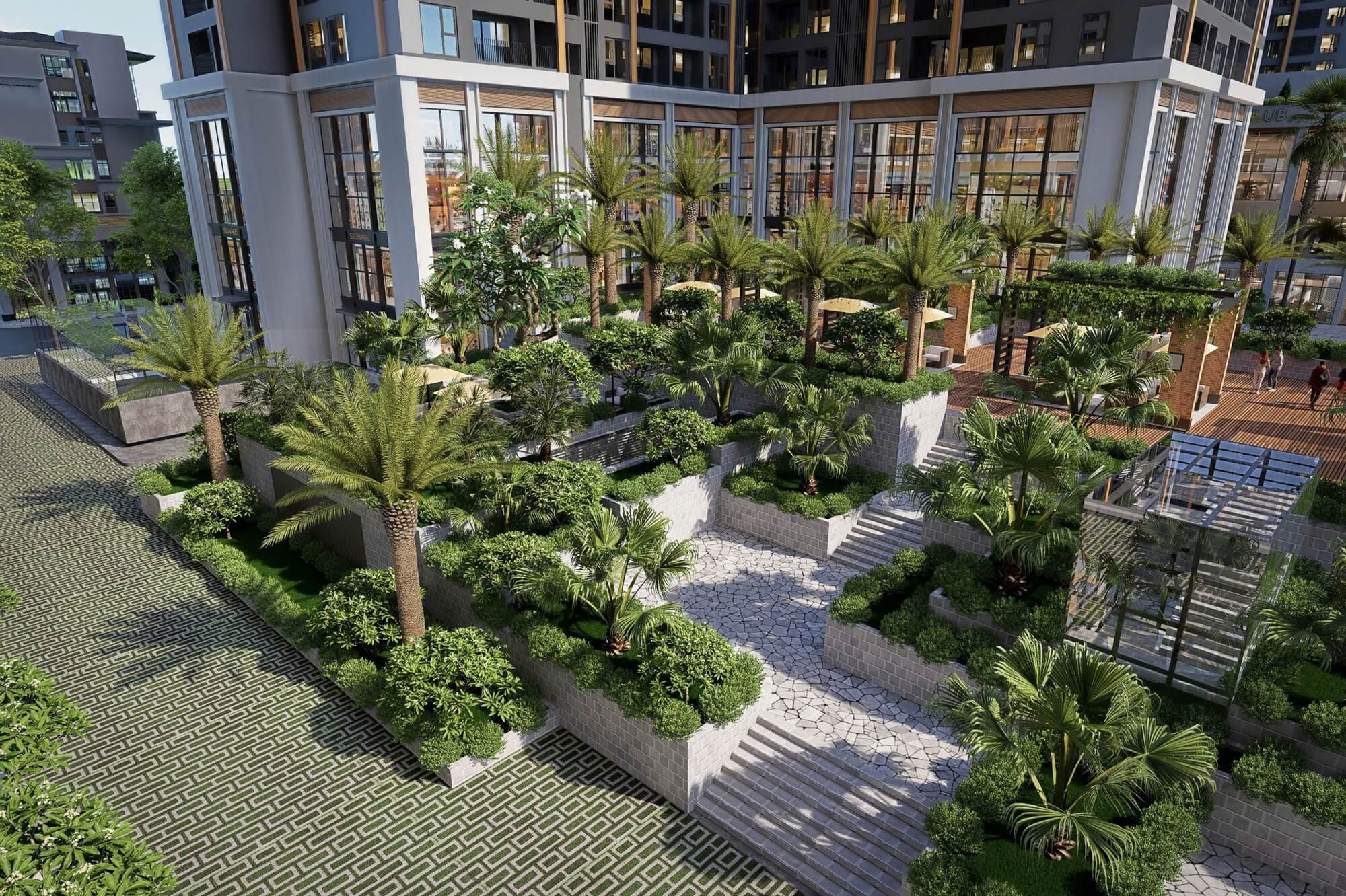 tiện ích dự án the flame vine hinode royal park