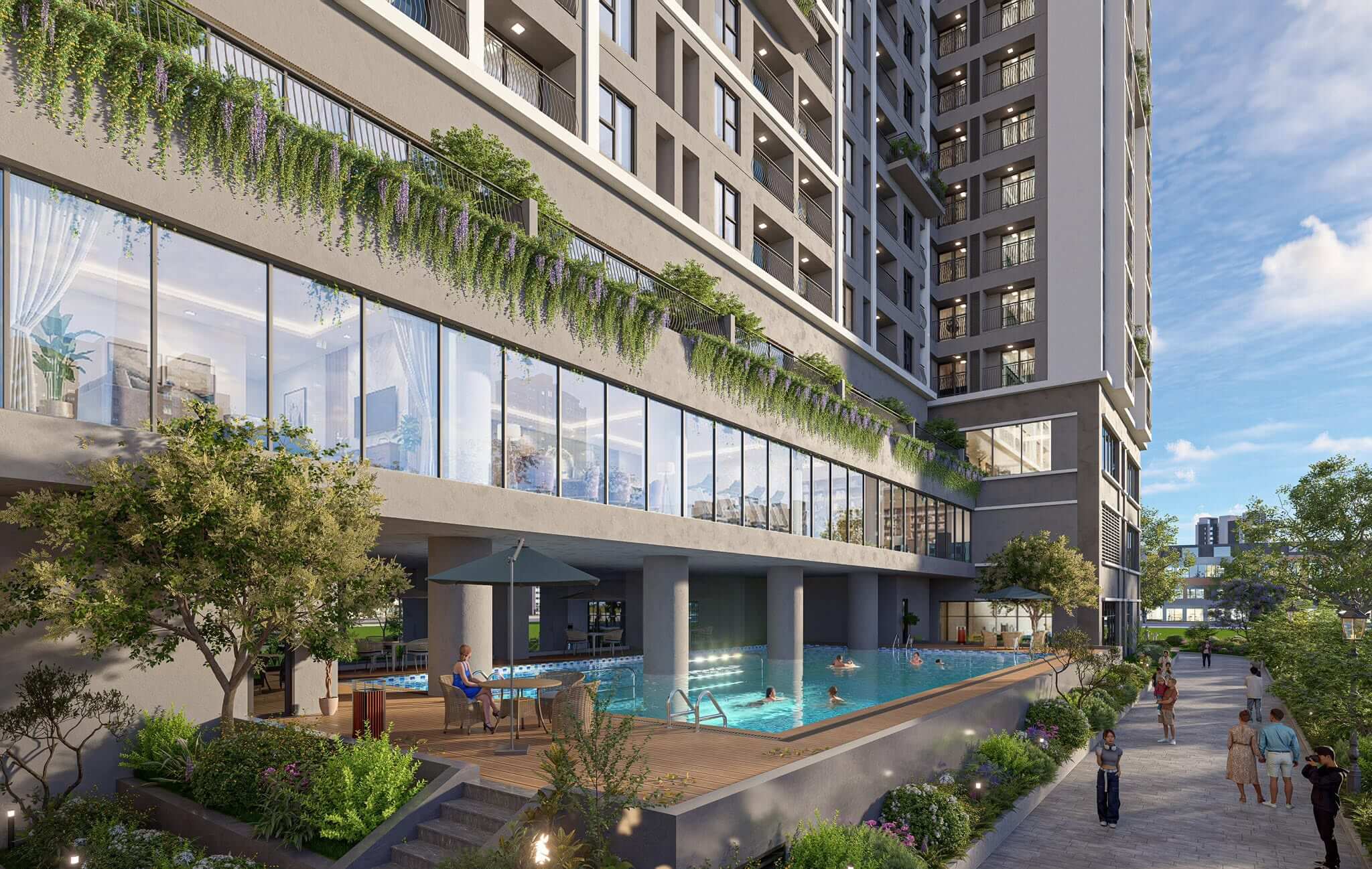 tiện ích dự án hà sơn sweet home trạm trôi